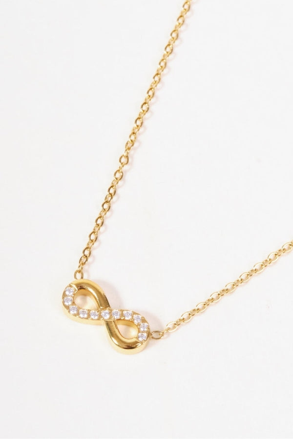 Carraig Donn Gold Infinity Necklace