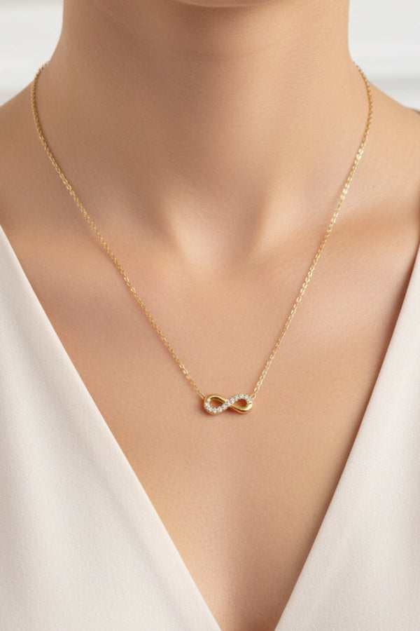 Carraig Donn Gold Infinity Necklace