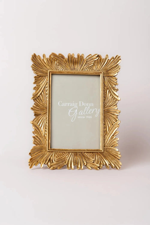 Gold Leaf Photo Frame 5x7