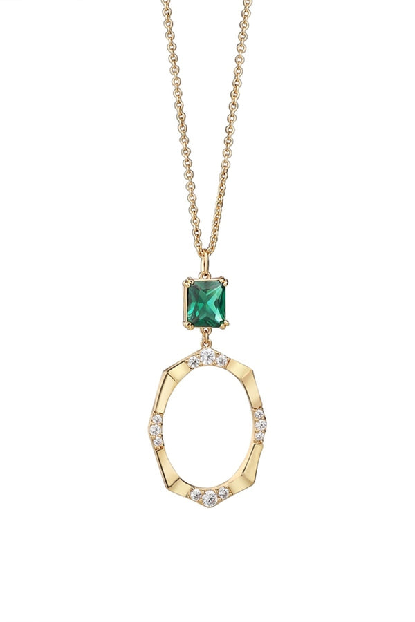 Carraig Donn Gold Plated Glasses Holder Pendant Necklace