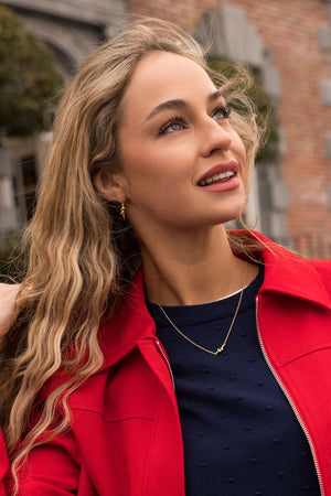 Carraig Donn Gold Plated Knot Necklace