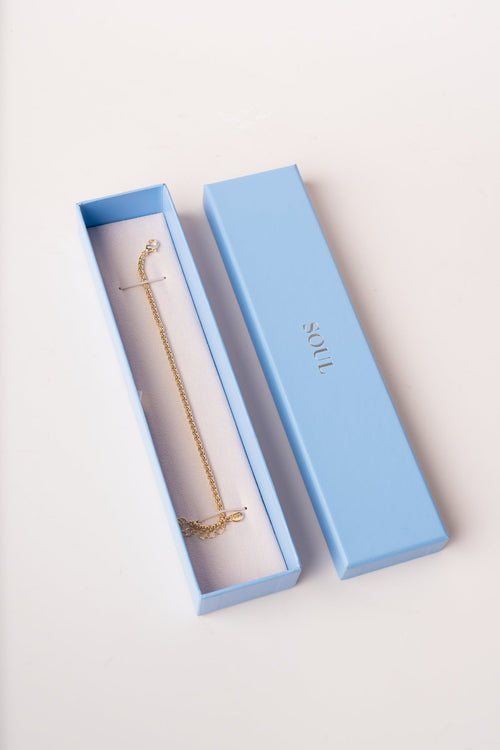 Gold Rope Chain Bracelet