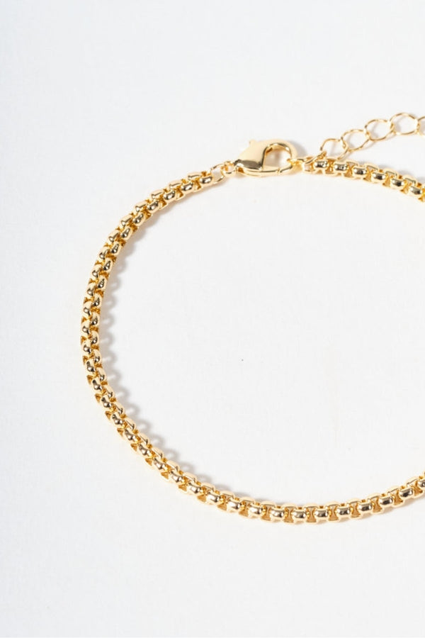 Carraig Donn Gold Rope Chain Bracelet