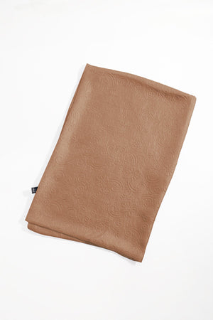 Carraig Donn Gold Silk Touch Embossed Scarf
