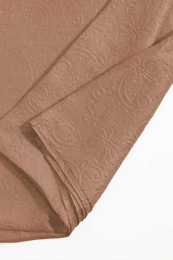 Carraig Donn Gold Silk Touch Embossed Scarf