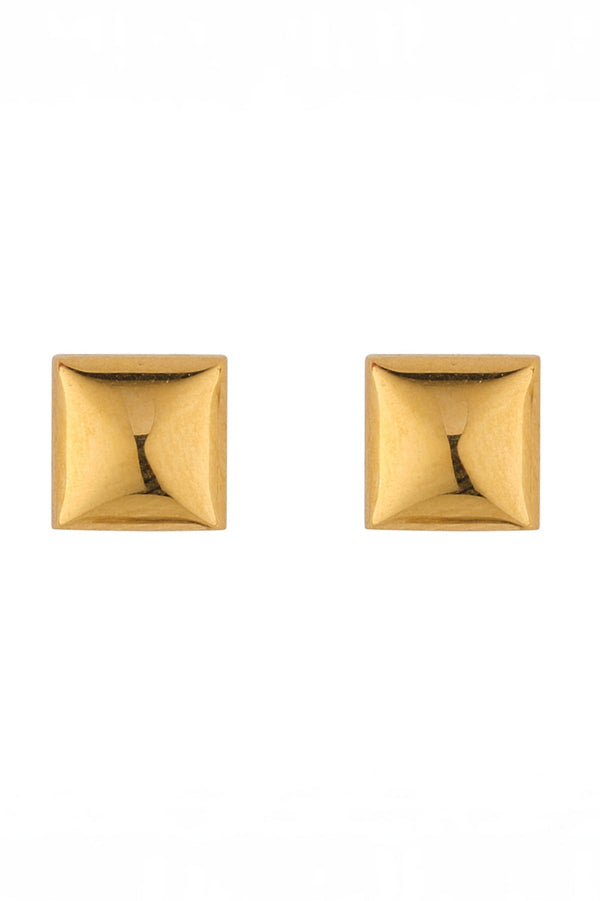 Carraig Donn Gold Squared Chunky Studs