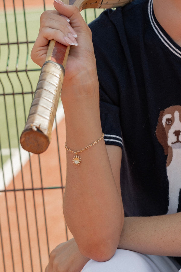 Carraig Donn Gold Sun Bracelet