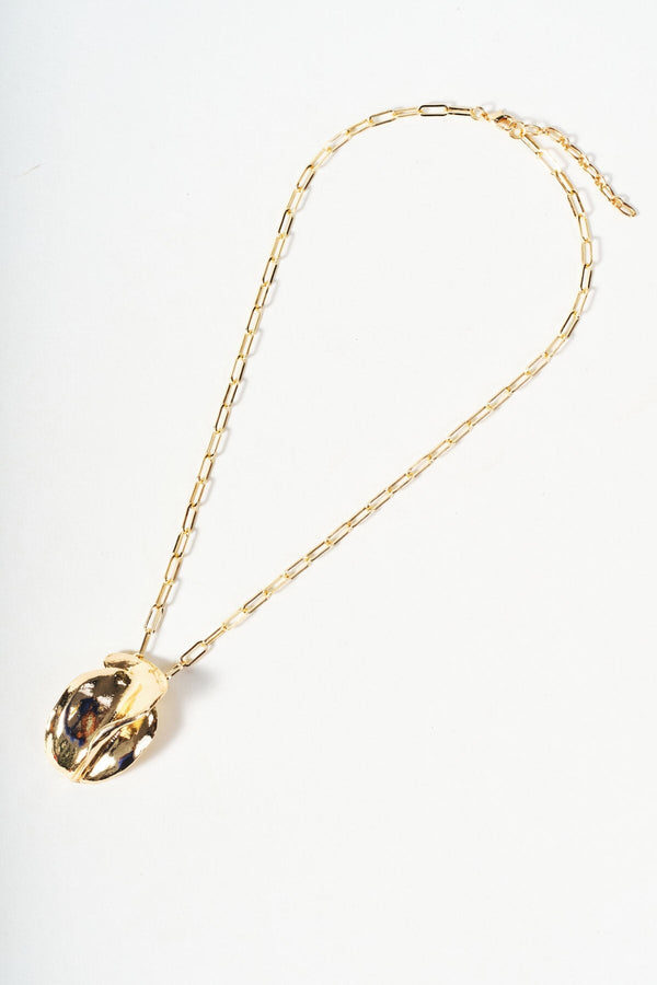 Carraig Donn Gold Twist Detail Necklace