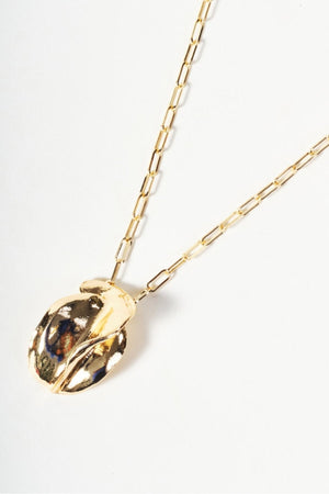 Carraig Donn Gold Twist Detail Necklace