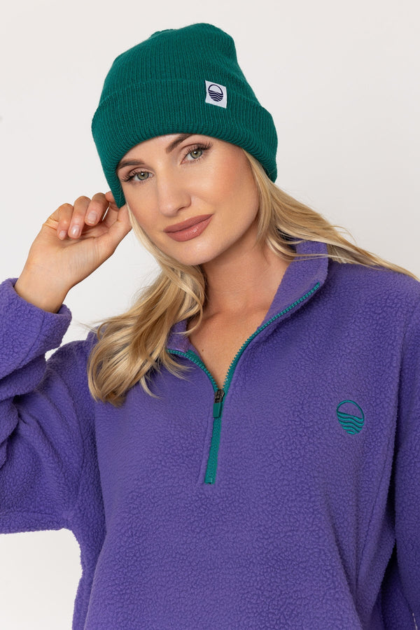 Carraig Donn Green Beanie Hat