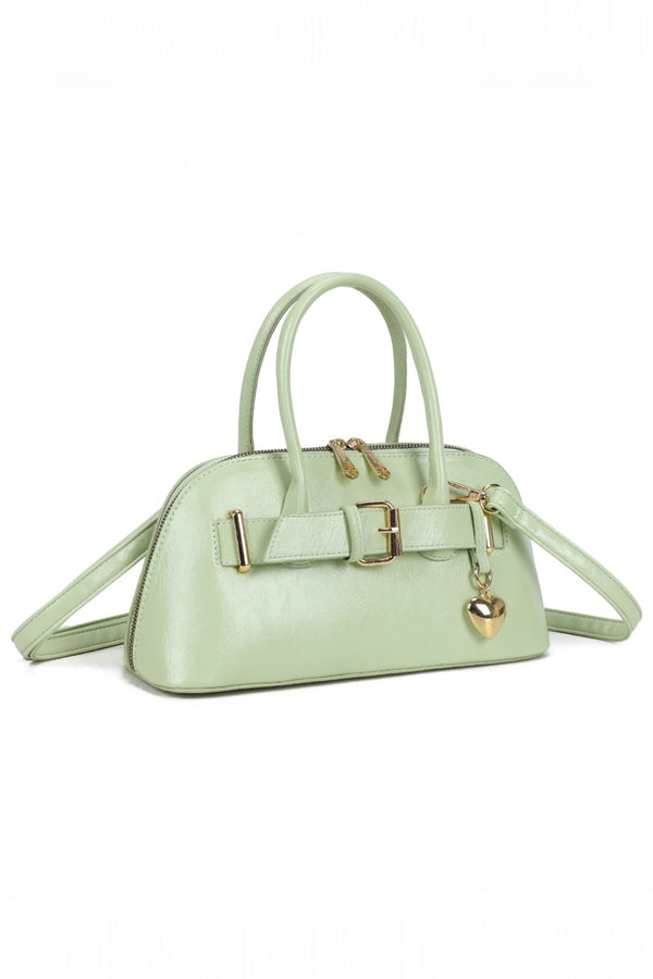 Carraig Donn Green Buckle Detail Bowling Bag