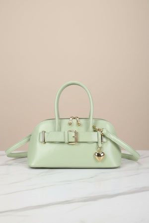 Carraig Donn Green Buckle Detail Bowling Bag