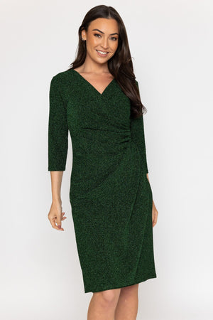 Carraig Donn Green Catherine Knee Length Dress
