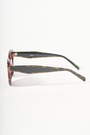 Carraig Donn Green Tortoiseshell Cat Eye Sunglasses