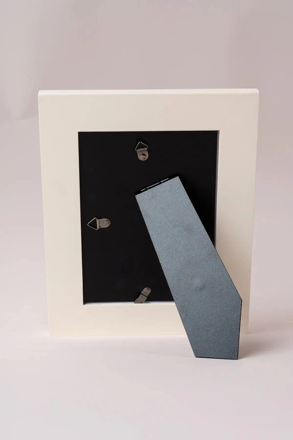 Carraig Donn Green & White Rope Photo Frame 5x7
