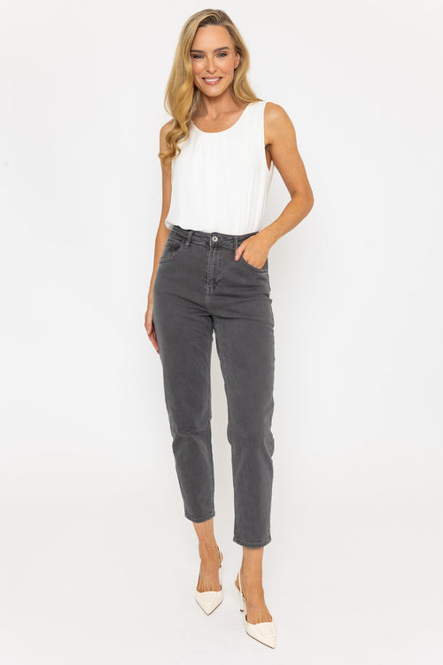 Grey Slim Leg Jeans