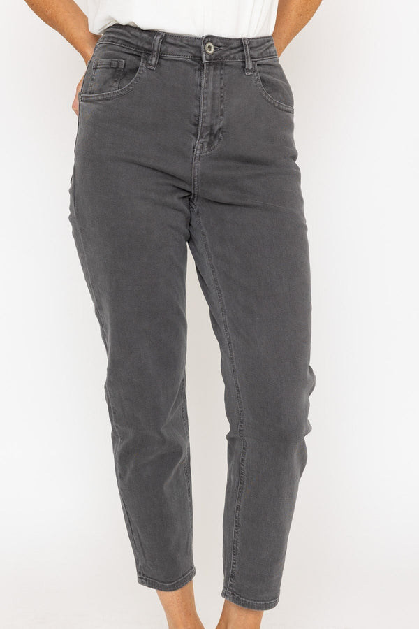 Carraig Donn Grey Slim Leg Jeans