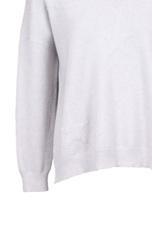 Carraig Donn Grey Star Knit Jumper
