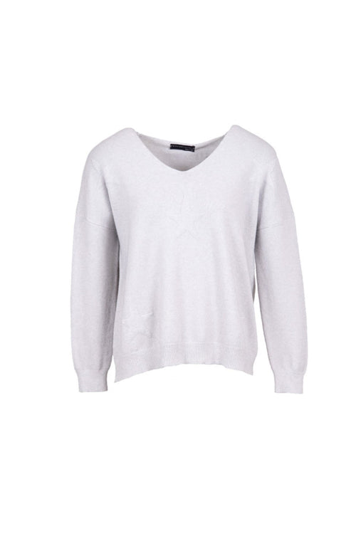 Grey Star Knit Jumper