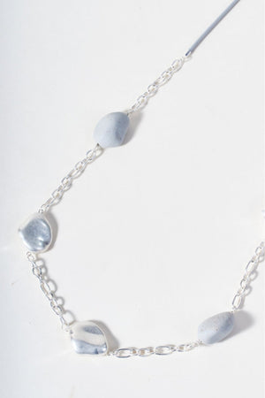 Carraig Donn Grey Stone Long Necklace