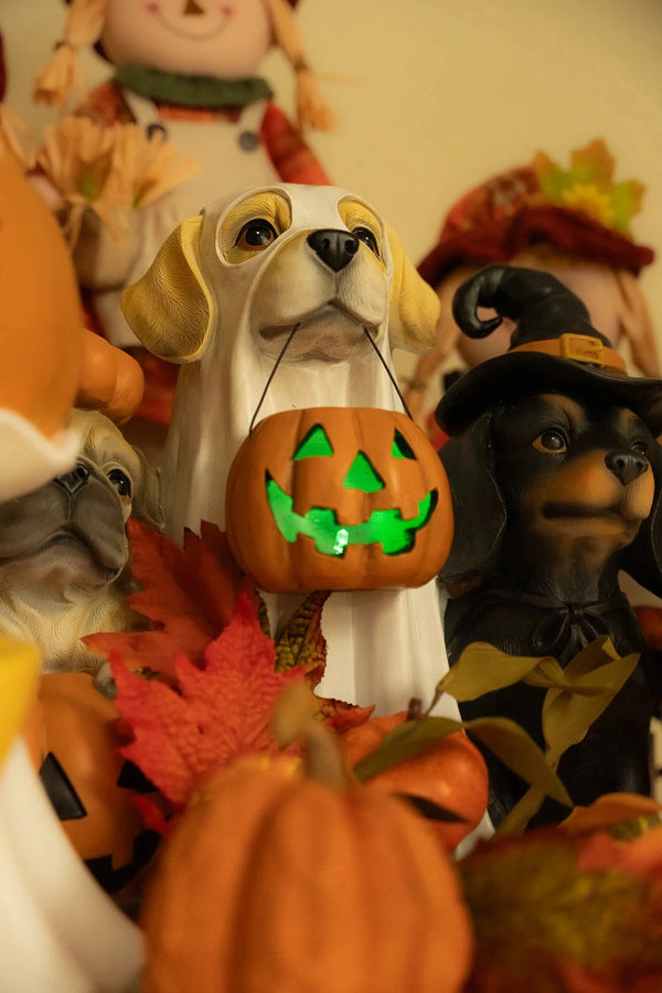 Carraig Donn Halloween Dog Figurines