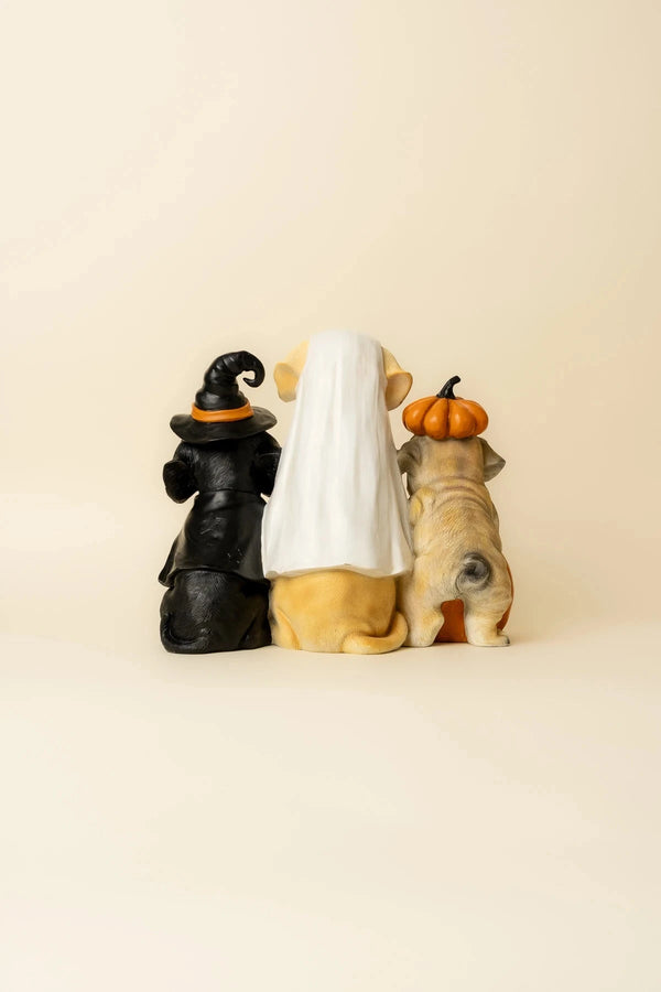 Carraig Donn Halloween Dog Figurines