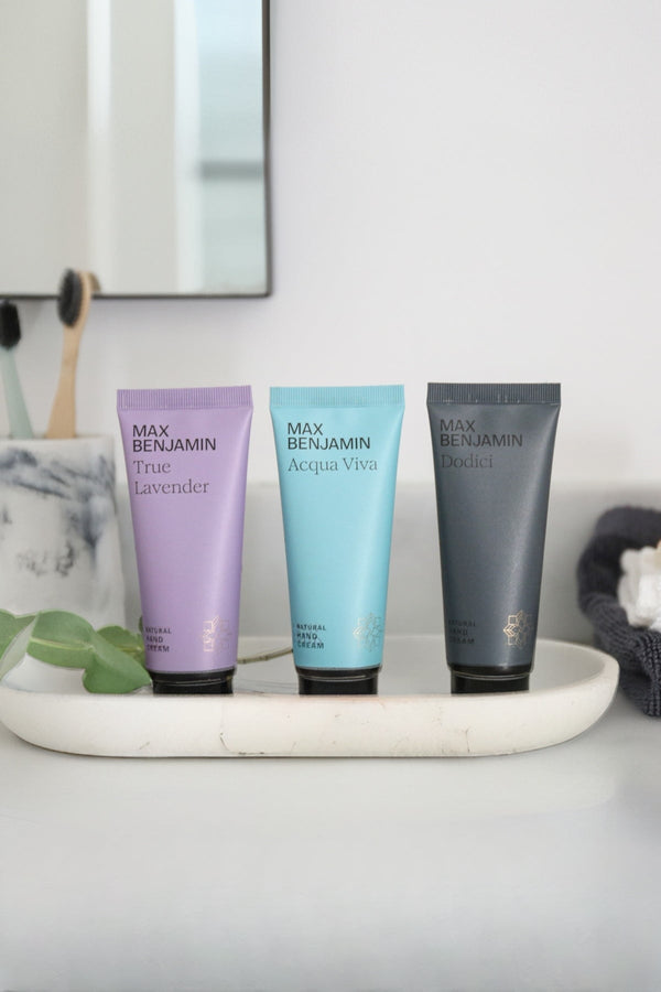 Carraig Donn Hand Cream Gift Set Dodici, Acqua Viva & Lavender