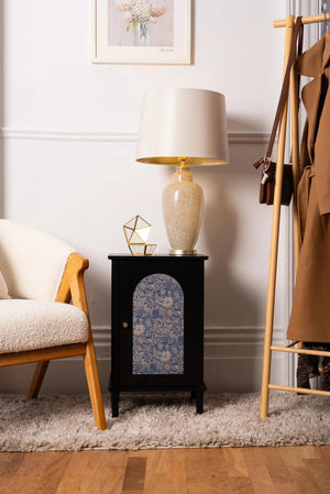 Carraig Donn Hannah 1-Door Walnut Cabinet