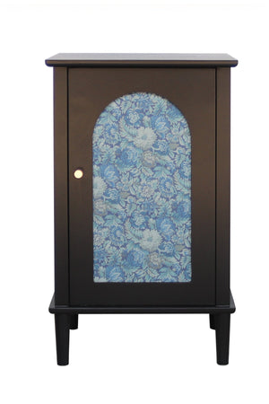 Carraig Donn Hannah 1-Door Walnut Cabinet