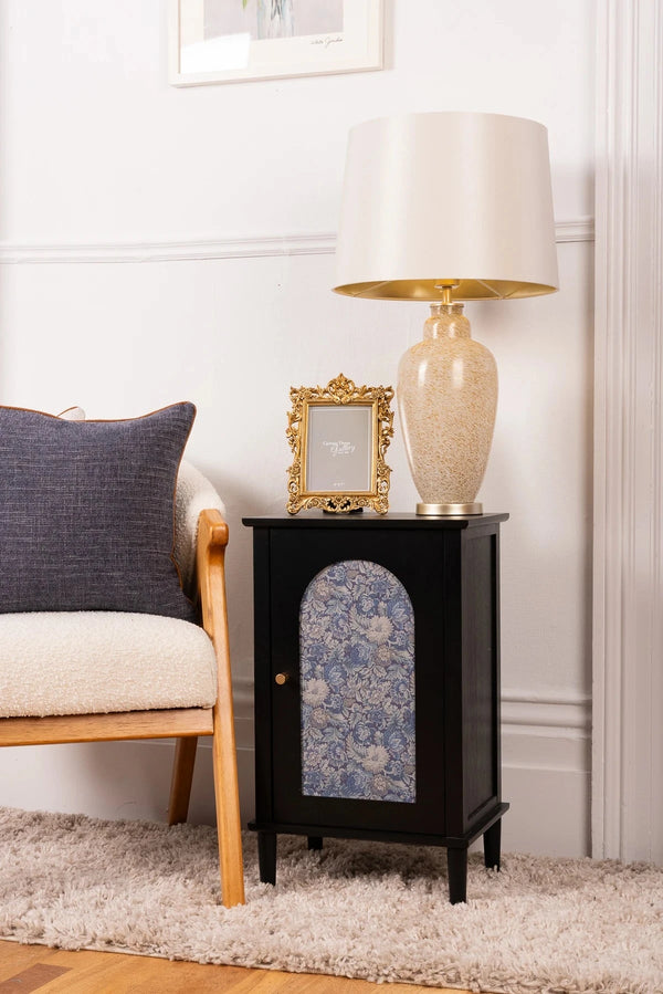 Carraig Donn Hannah 1-Door Walnut Cabinet