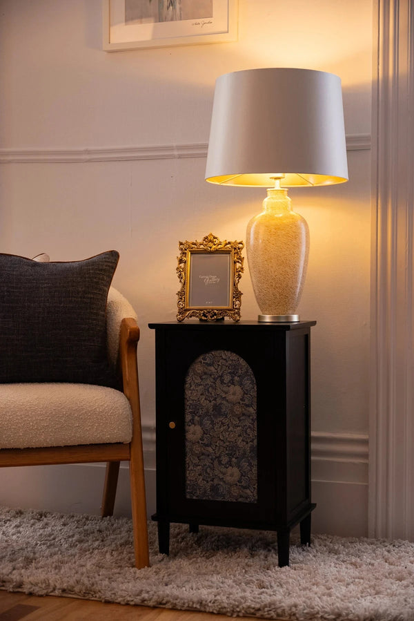 Carraig Donn Hannah 1-Door Walnut Cabinet