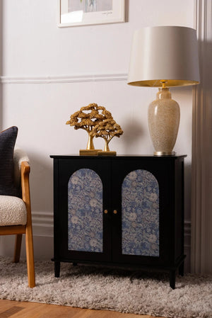 Carraig Donn Hannah 2-Door Walnut Cabinet
