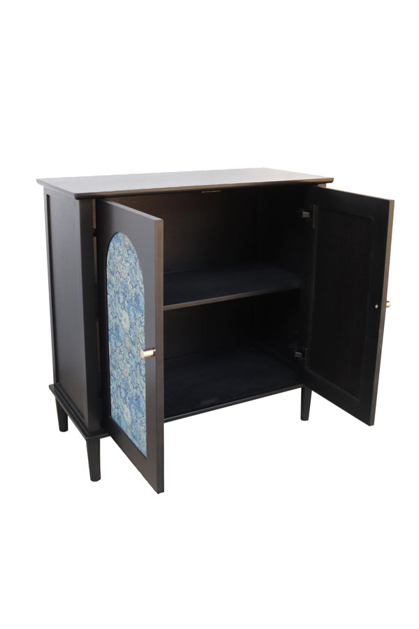 Carraig Donn Hannah 2-Door Walnut Cabinet