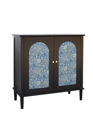 Carraig Donn Hannah 2-Door Walnut Cabinet