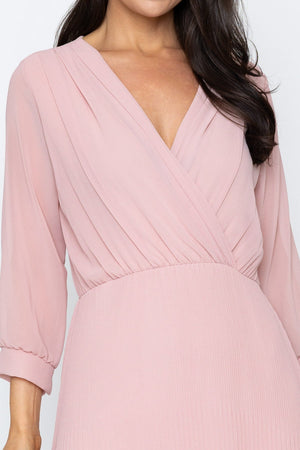 Carraig Donn Hannah Midi Dress in Pink
