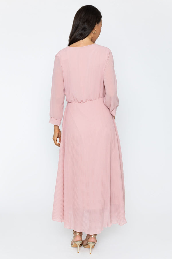Carraig Donn Hannah Midi Dress in Pink