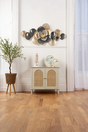 Carraig Donn Hannah Natural Rattan Two-Door Cabinet