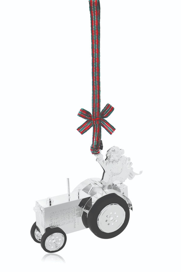 Carraig Donn Heirloom Tractor Christmas Tree Decoration