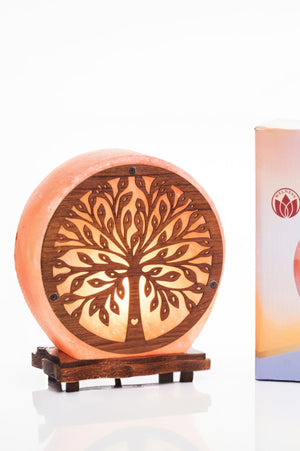 Carraig Donn Himalayan Tree Of Life Salt Lamp