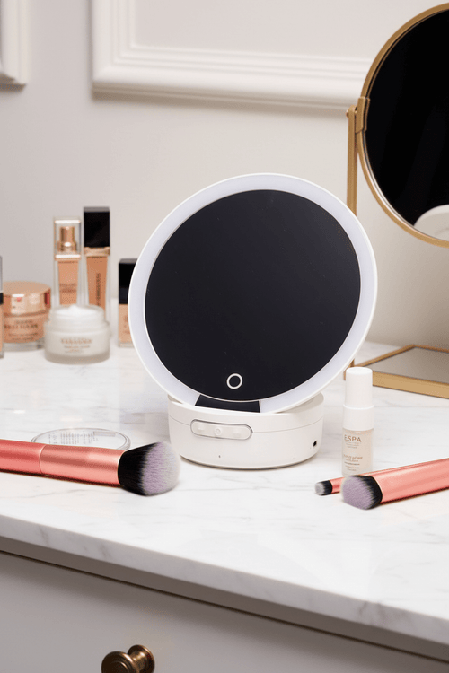 Hollywood Bluetooth Portable LED Make-up Mirror