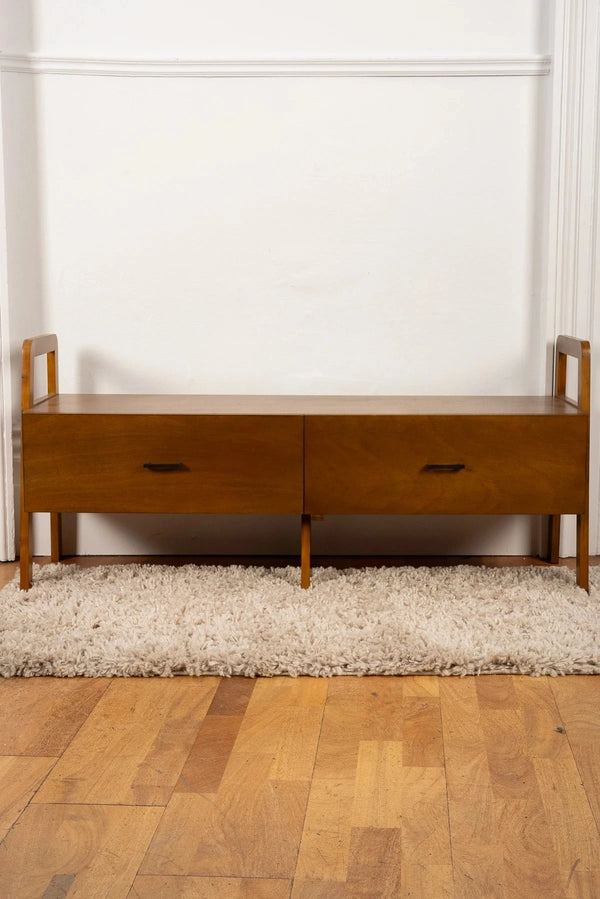 Carraig Donn Hugo Wooden Media Stand with 2 Drawers