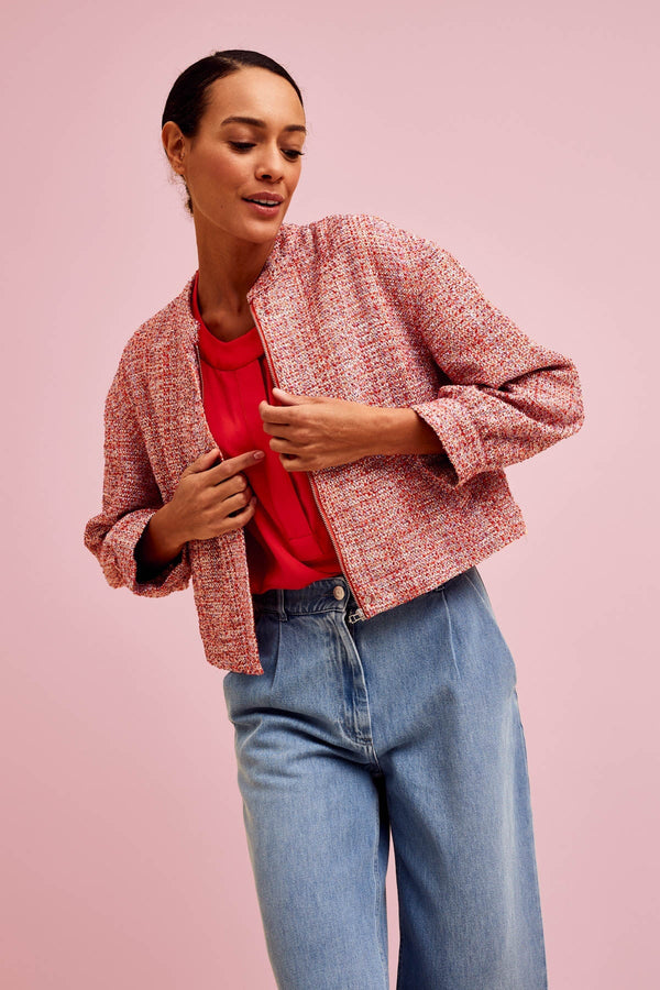 Carraig Donn Infinity Jacket in Pink