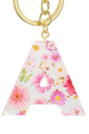Carraig Donn Initial "A" Handbag Charm Keyring