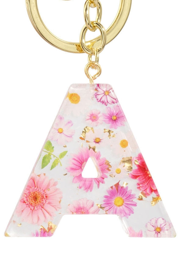 Carraig Donn Initial "A" Handbag Charm Keyring