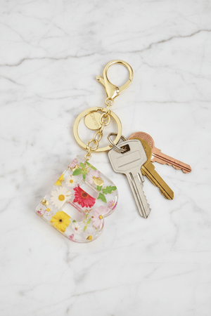 Carraig Donn Initial "B" Handbag Charm Keyring