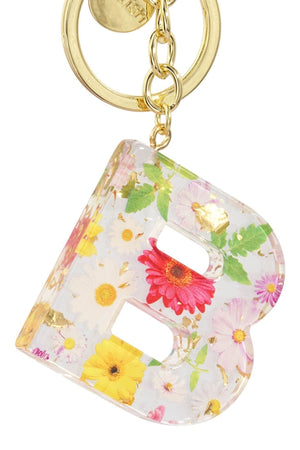 Carraig Donn Initial "B" Handbag Charm Keyring