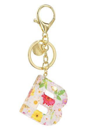Carraig Donn Initial "B" Handbag Charm Keyring