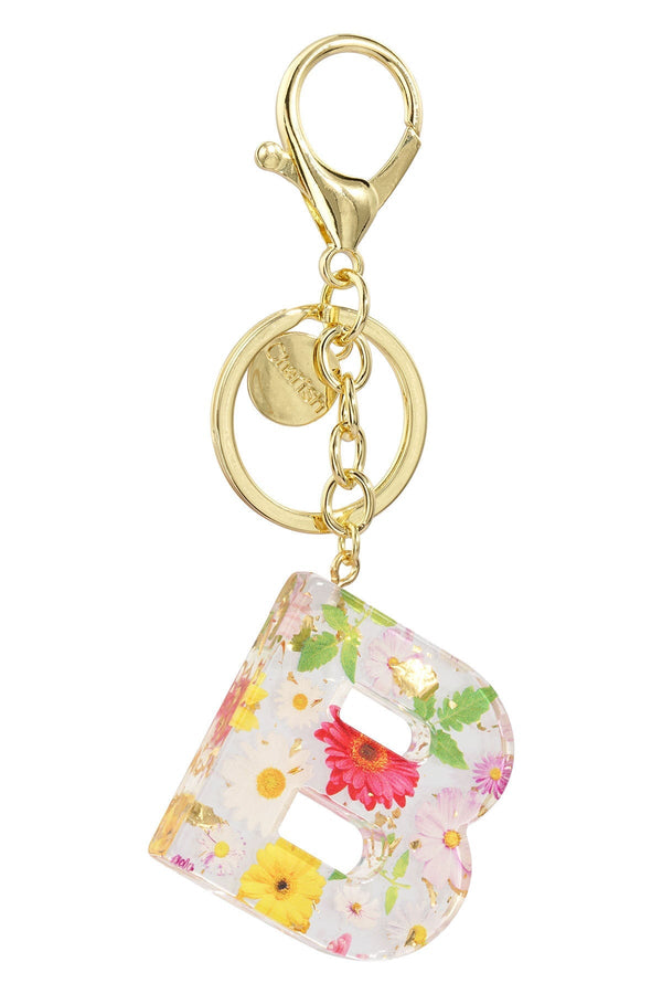 Carraig Donn Initial "B" Handbag Charm Keyring