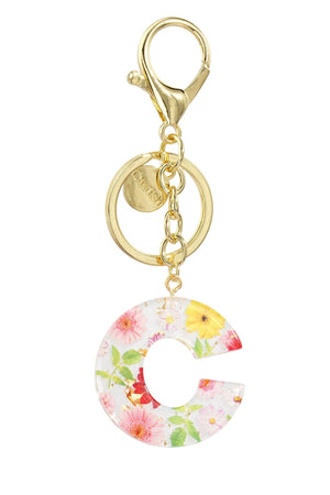 Carraig Donn Initial "C" Handbag Charm Keyring