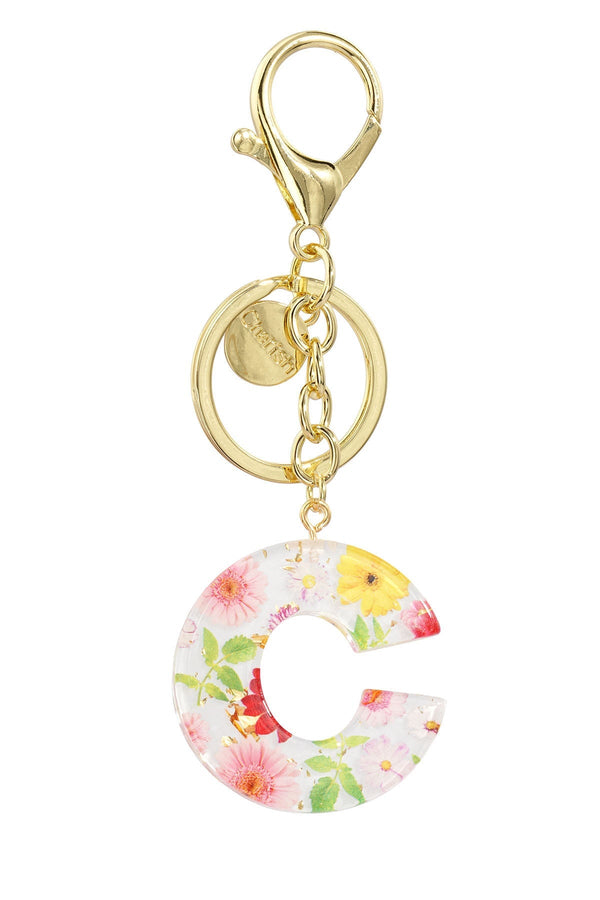 Carraig Donn Initial "C" Handbag Charm Keyring
